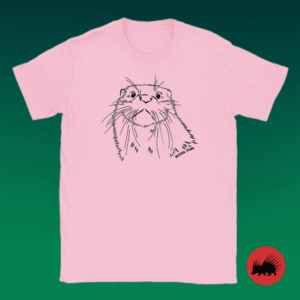 Camiseta de NUTRIA ROSA Unisex by Natural Frank